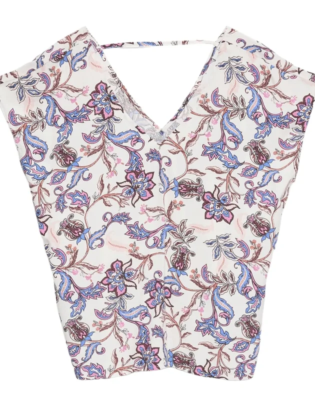Cherie S S Top Wvn Btq