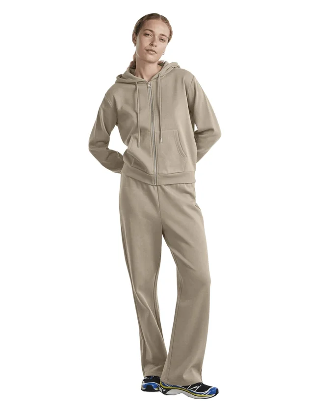 Pcchilli Ls Zip Hoodie Noos