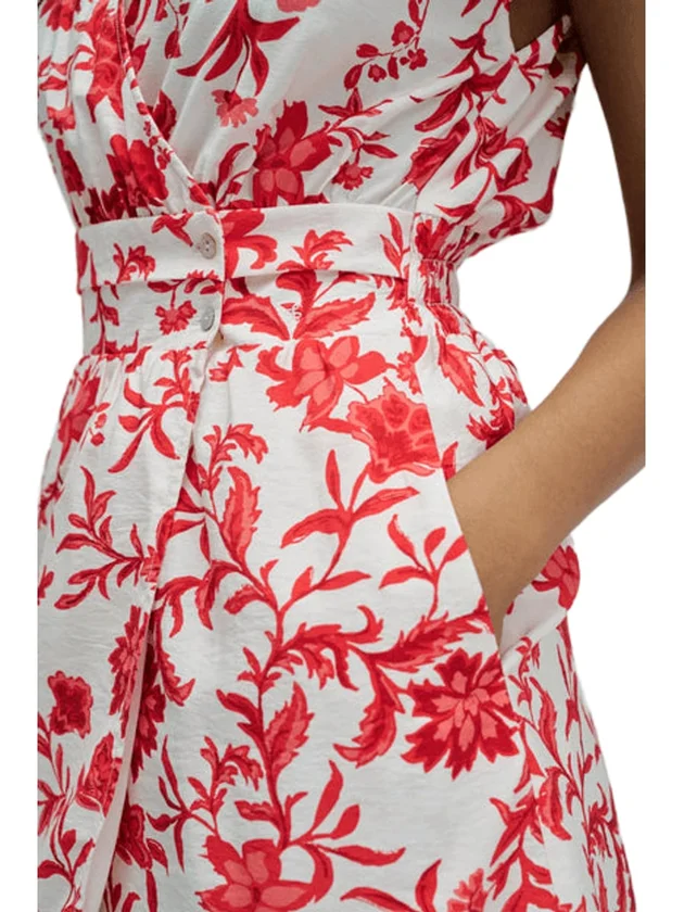 Floral Print Short Dress