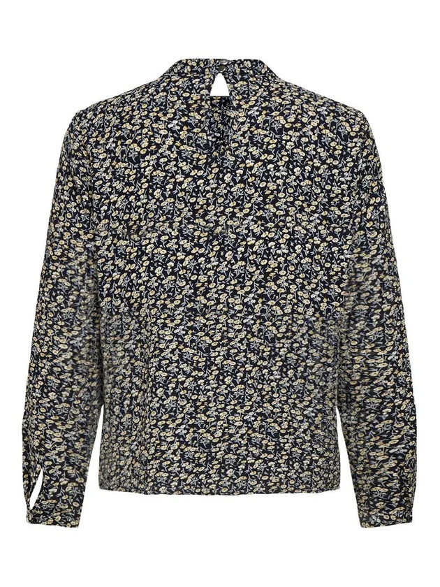 New Mallory Ls Blouse Aop Wvn