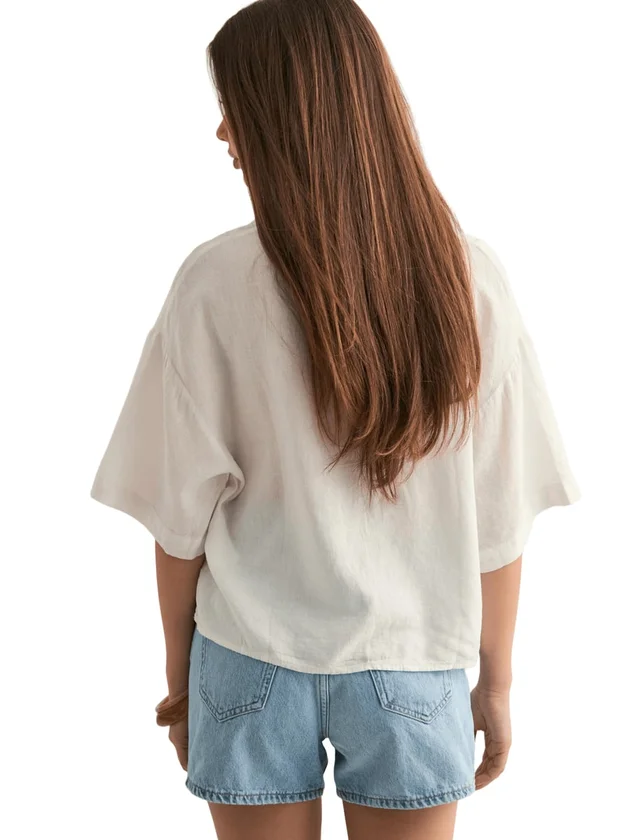 VMLINN 2/4 Short Shirt Wvn Noos