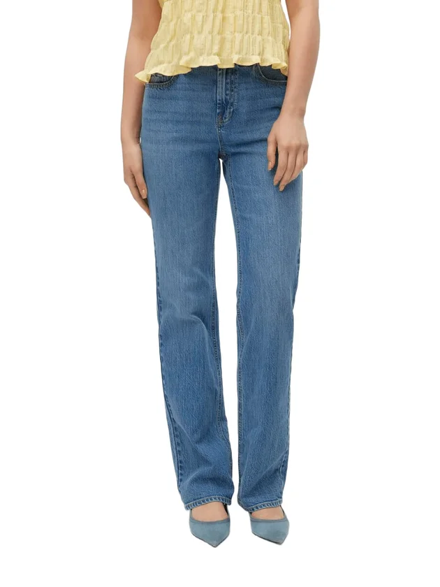 Tessa High Rise Straight Jeans