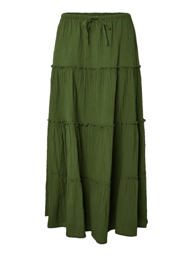 Pckiana Lw Ankle Skirt Wvn Bc