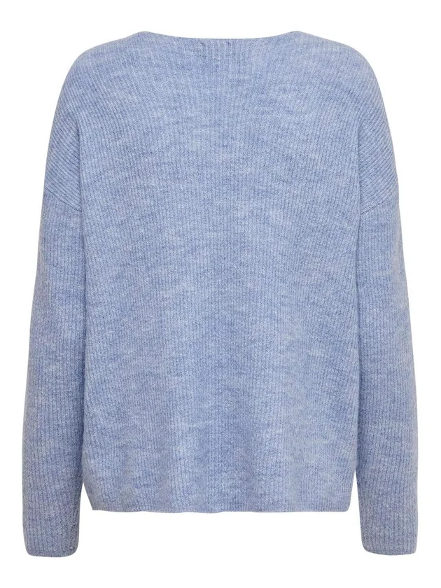 Camilla V Neck L S Pullover Knt Noos