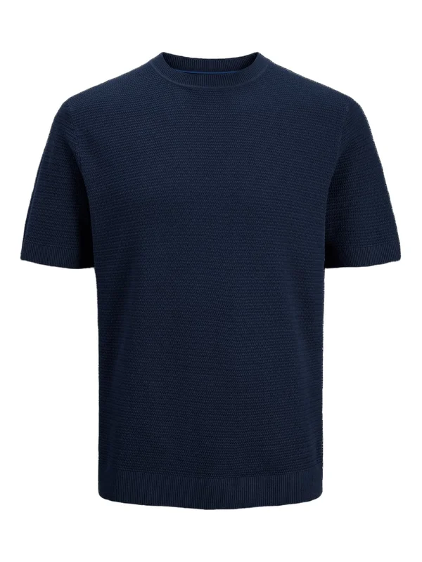 Bluriley Knit Crew Neck Ss Sn