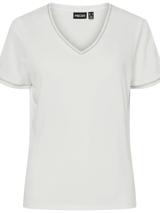 Pcalana Ss Stud Tee Fc Bc
