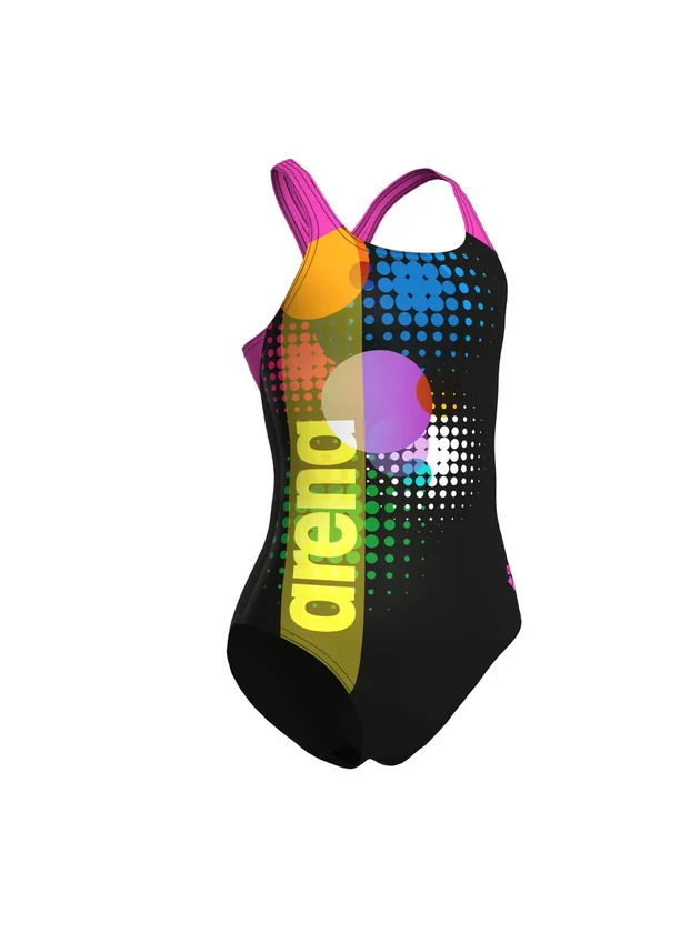 Dots Swimsuit Swim Pro Back