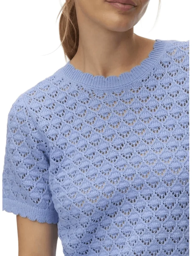 Jaqueline Ss O Neck Top Boo