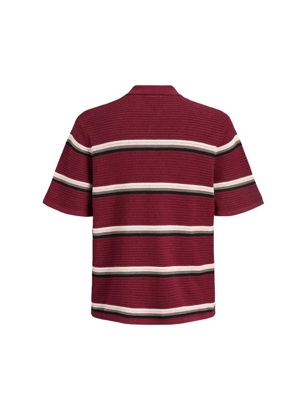 Jormaine Knit Stripe Polo Sn