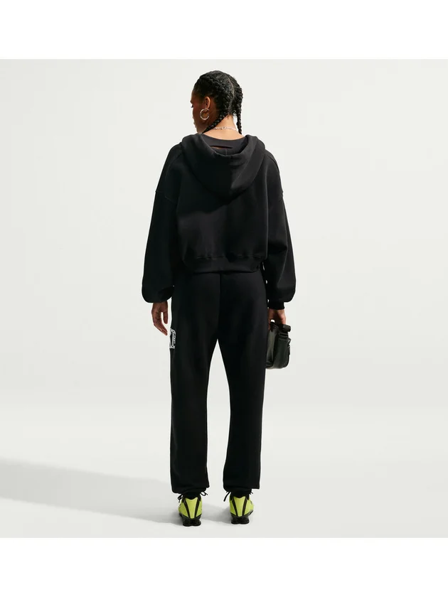 NSW Studio Fleece Midweight Oversized Cropped Full Zip