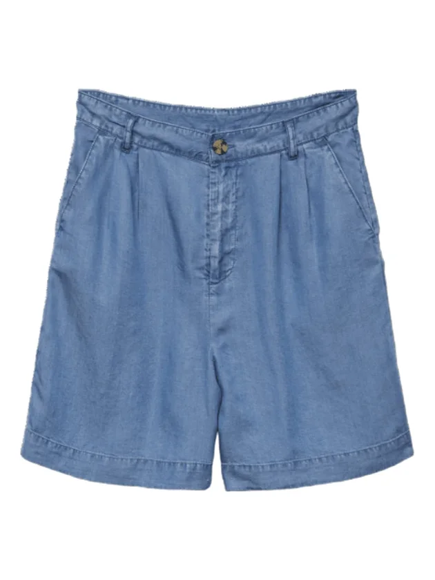Fleur Hw Bermuda Tencel Shorts