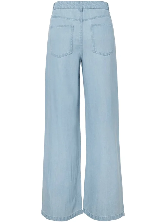Pcsmidi Mw Wide Denim Jeans