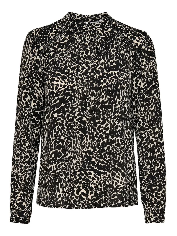 New Mallory Ls Blouse Aop Wvn