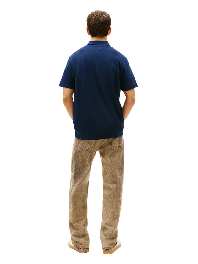 Reg Waffle Polo Ext