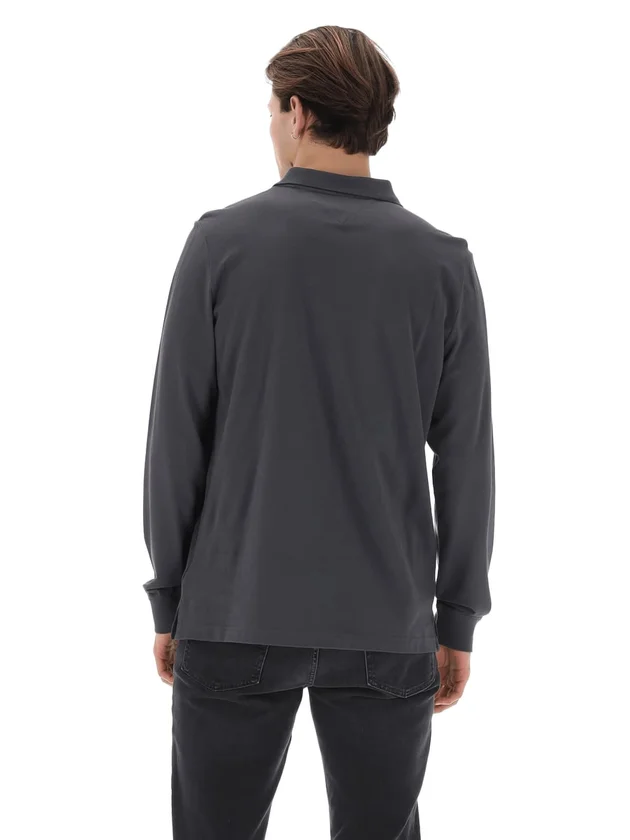 Tjm Slim Placket Polo Ls Ext