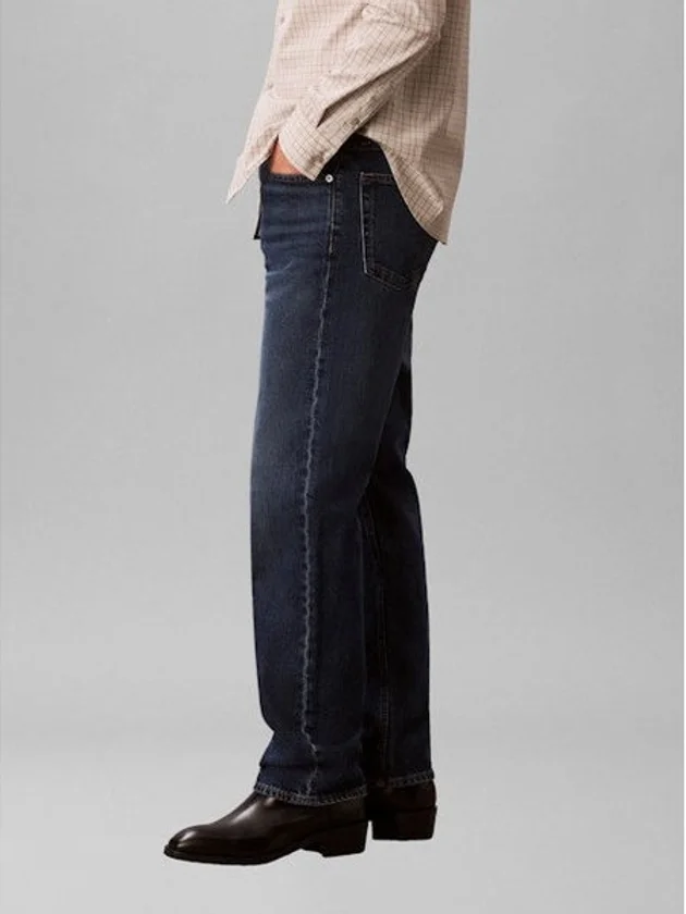 Stndrd Strght Oil Slick Jean