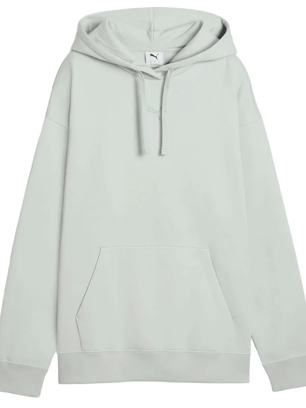 Ess Centered Cat Logo Relaxed Hoodie Fl