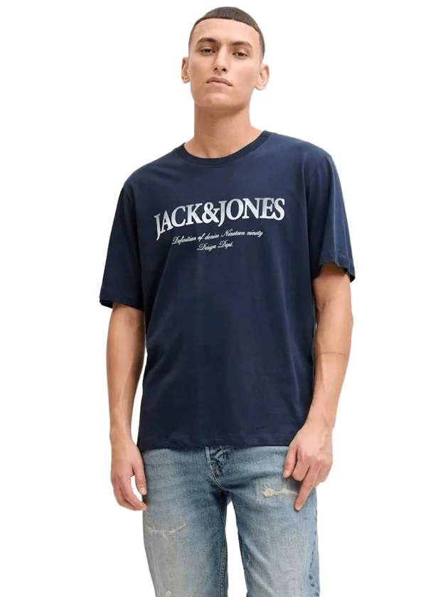 Devin Daytona Print Tee Ss Crew Ln