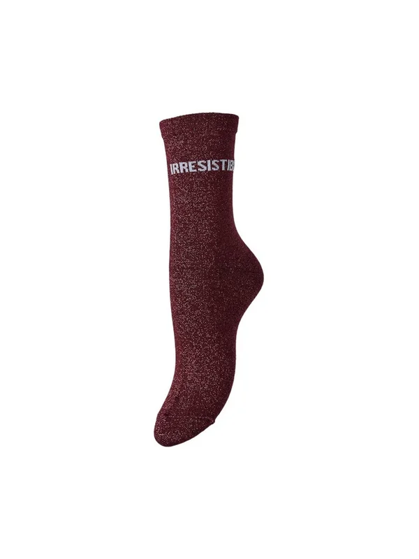 Sebby Long Glitter Statement Sock Noos