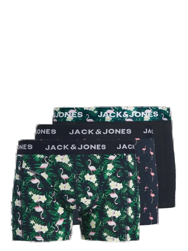 Jacflamingo Flower Trunks 3 Pack