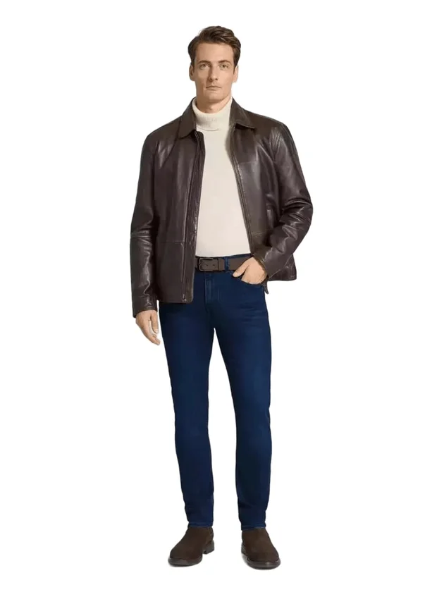 Slim Bleecker Pstr Sky Deepblue