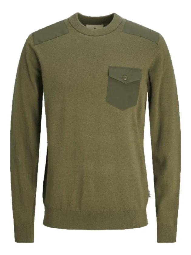 Blu Robbie Knit Crew Neck