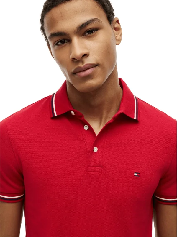 Tipped Slim Fit Seas