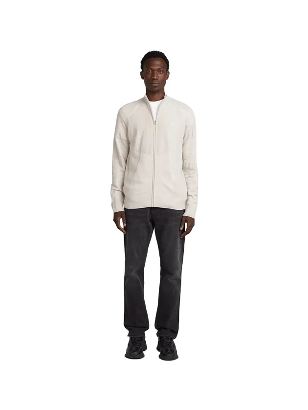 3D Biker Full Zip Knit