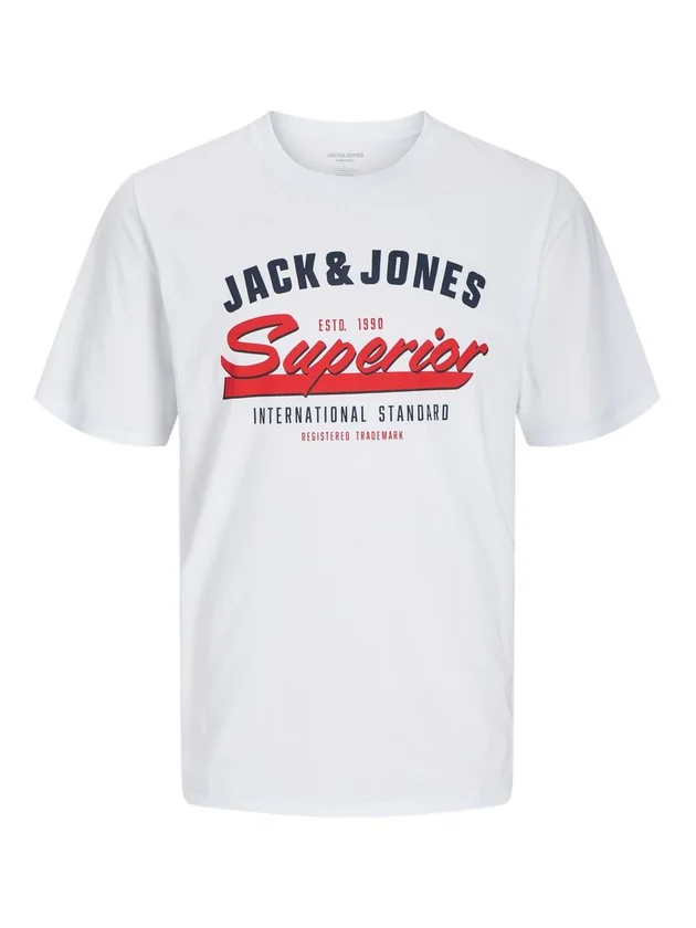 JJElogo Tee Ss O Neck 2 Col Ss25 Sn