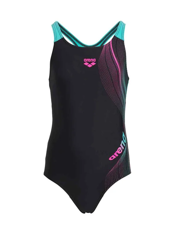 Graphic Swimsuit Swim Pro Back