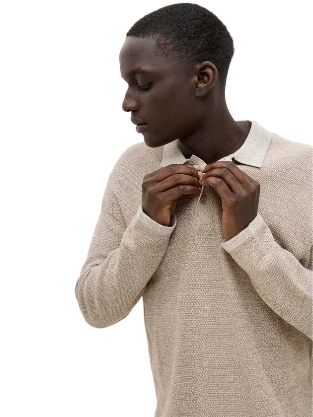 George Knit Polo LS Sn