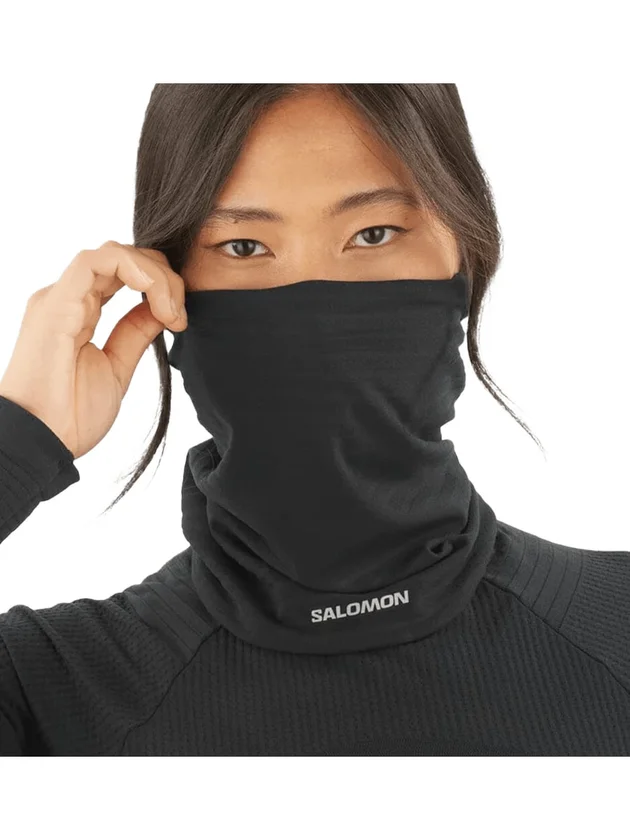 Warm Neck Gaiter Deep Black