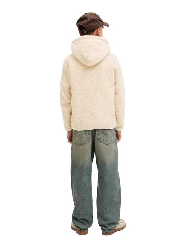Flare Teddy Sweat Hood