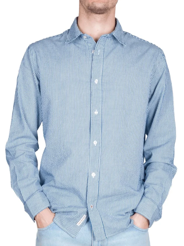 Isaac Seersucker L S Shirt