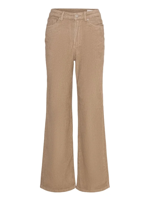 Tessa Hr Wide Corduroy Pants