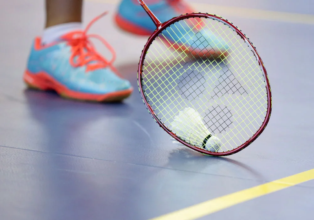 Raquette de badminton