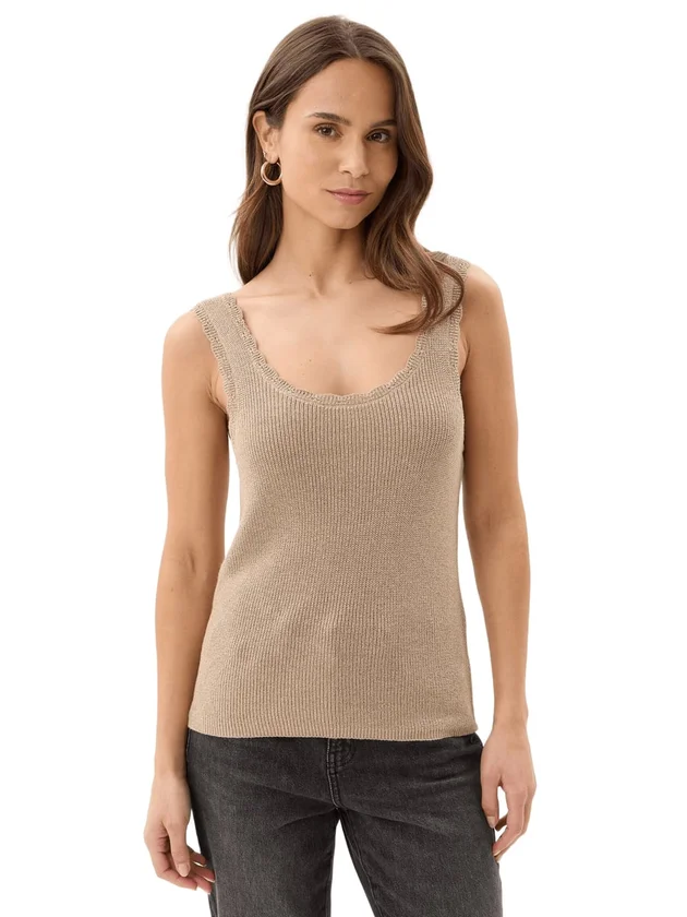 Shine Sl U Neck Top