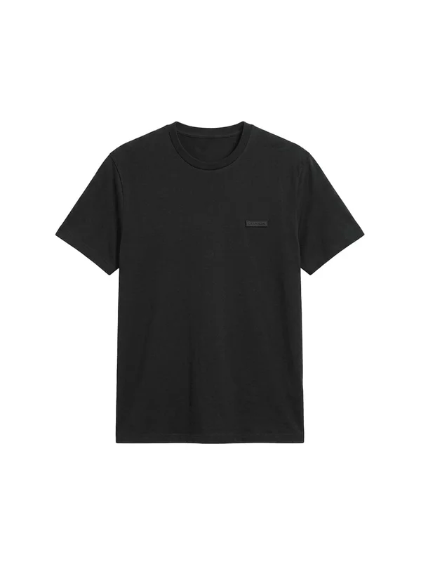 Slim Supima Logo Patch Tee
