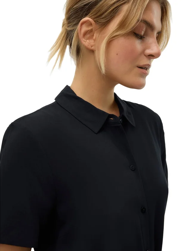 Easy Joy S S Long Shirt Dress Wvn Ga