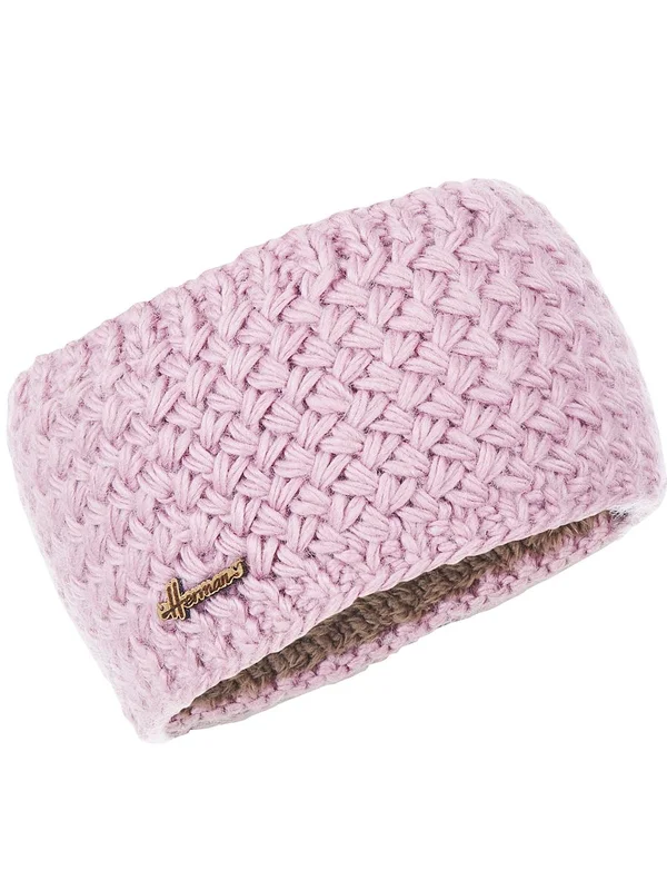 Bandeau En Tricotcroise Uni Double Plush