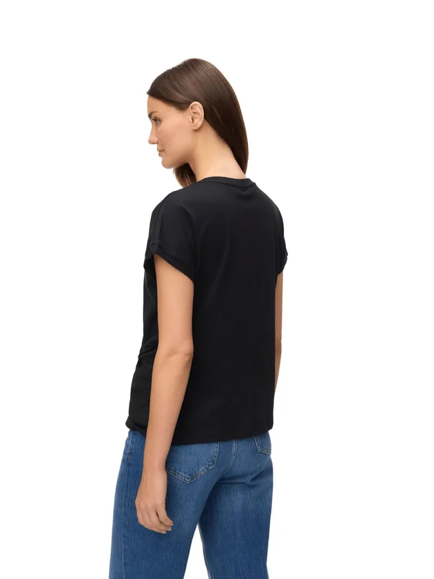 C/S O-Neck T Shirt Jrs Btq Fr Ga