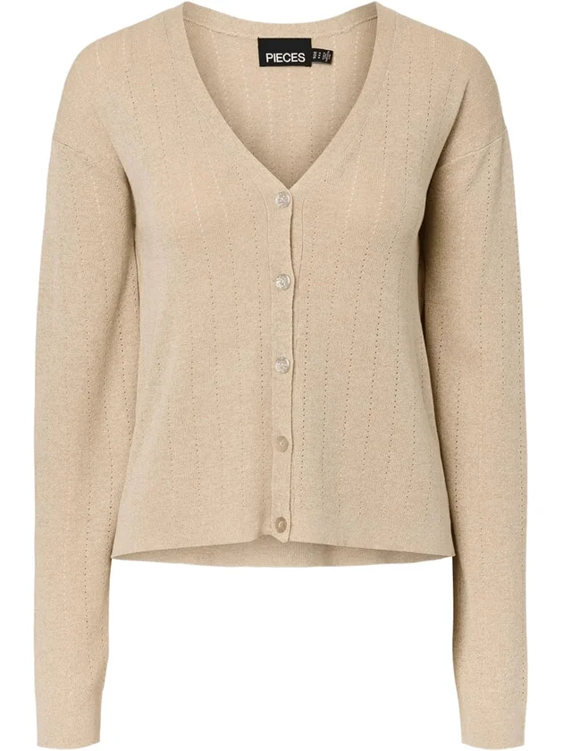 Salima LS Rev Knit Cardigan
