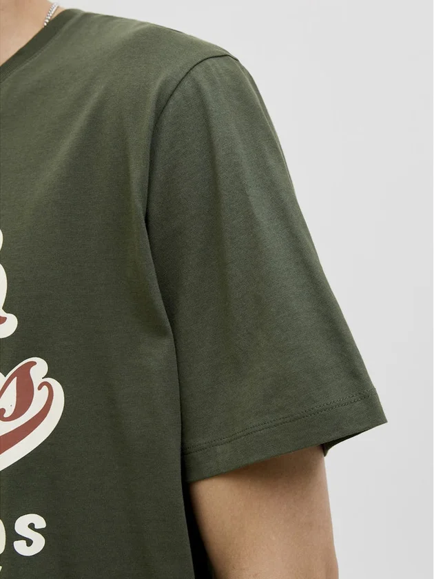 JJElogo Tee Ss O Neck 2 Col Aw25 Sn