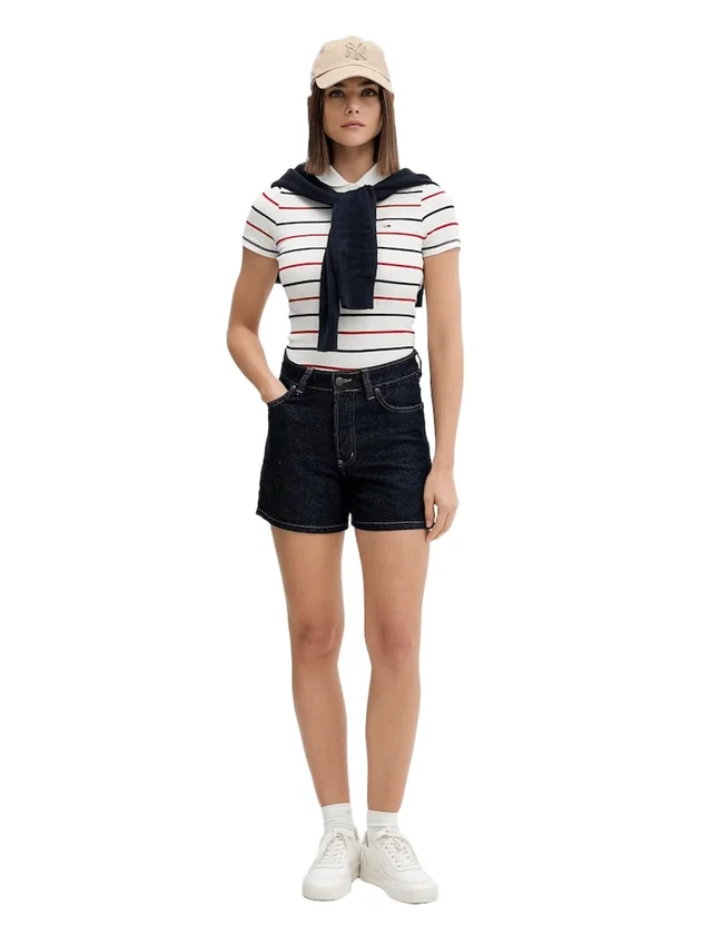 Slim Rib Ss Polo