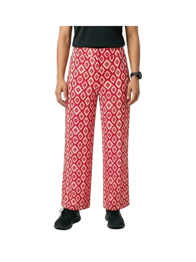 Print Hight Rise Pants