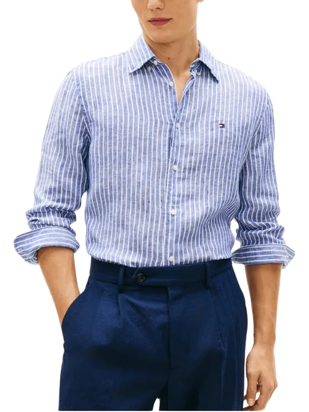 Linen Bengal Stripe RF Shirt
