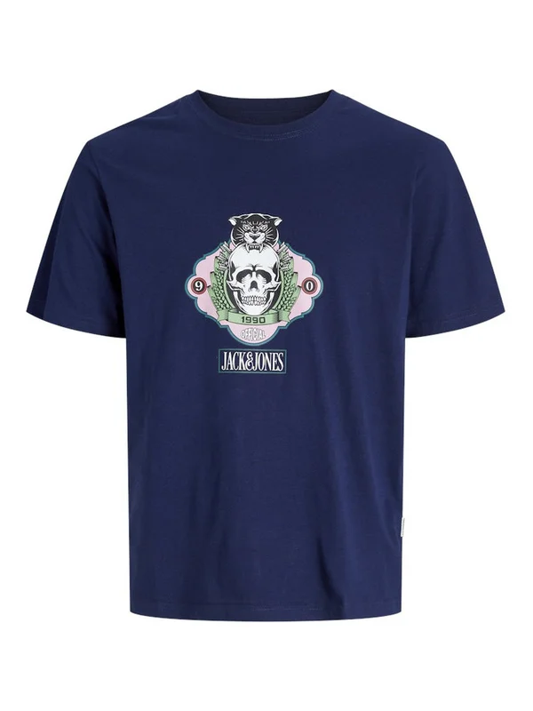 Jorskull Nature Tee Ss Crew Neck Sn