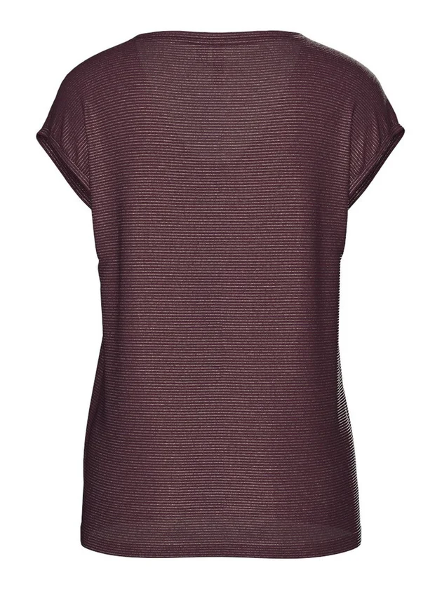 Pcbillo Tee Lurex Stripes