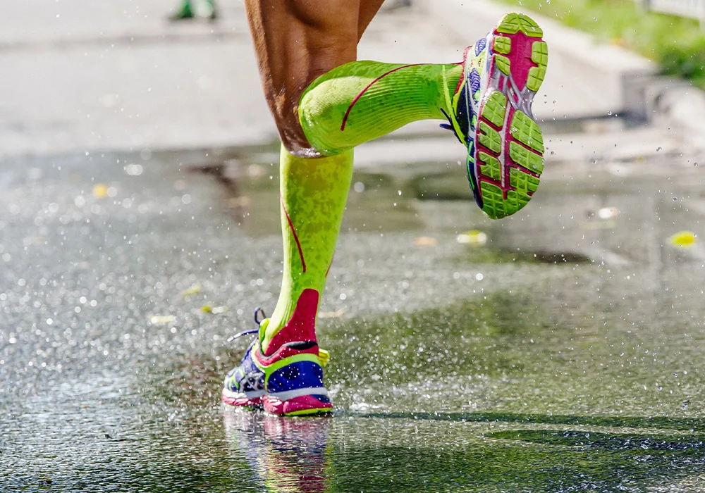 Chaussettes techniques de running