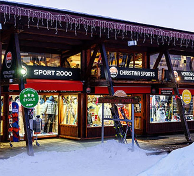 Extérieur du magasin SPORT 2000 ARCS 1600 CHRISTINA SPORTS
